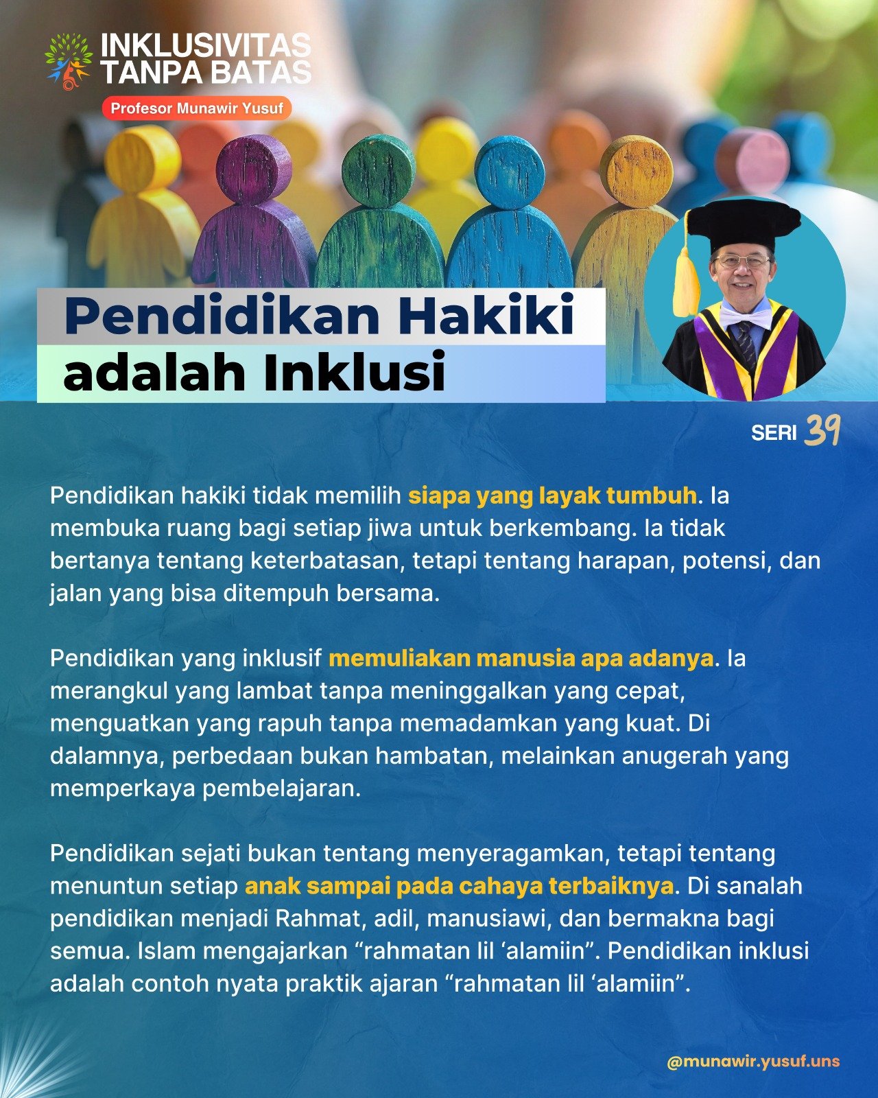 Iklan Pendidikan Inklusi 